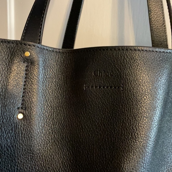 Chloe Milo Black Tote - Picture 2 of 13